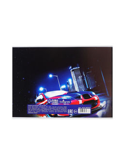 Цена за 4 шт. Альбом для рисования Calligrata «Тачки» А4, 24 листа, на скрепке, плотность листов 100 г/м², обложка из мелованного картона