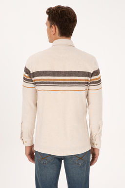 Erkek Krem Uzun Kollu G_mlek - U.s. polo assn фото 5