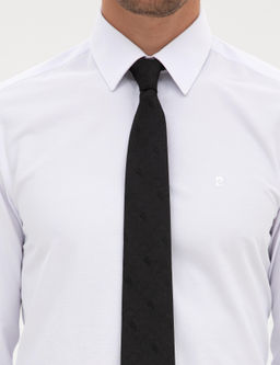 Beyaz Slim Fit Uzun Kollu Basic G_mlek - Pierre cardin фото 6