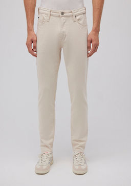 Milan Classic Denim Ekru Jean Pantolon - Mavi фото 3