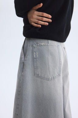 Barrel Leg Regular Waist Jeans - H&m фото 5
