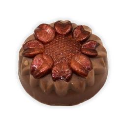 Мыло на основе козьего молока и белого шоколада с желейным коллагеном Код 50743 - вес 80 г