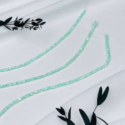 Бусины для украшений из Перламутра (155 бусин) 39 см