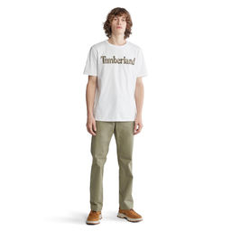 Брюки Timberland Chino Pant Twill Squam Lake Stretch зеленые  фото 4