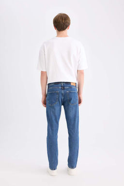 Pedro Slim Fit Джинсовые брюки узкого кроя с нормальной талией и узкими штанинами - Defacto фото 7