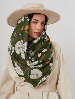 Большой, мягкий, тонкий и очень нежный двусторонний палантин