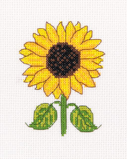 Klart набор для вышивания 12-064 Подсолнух 10 х 12 см