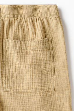 Pantal?n corto en muselina Relaxed Fit - H&m фото 5