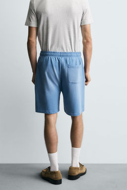 SPRAY WASHED BERMUDA SHORTS - Zara фото 3