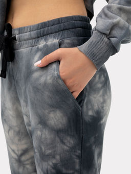 Брюки женские в технике тай-дай песочный 382490 - Mark formelle фото 5