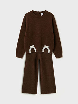 Geni? Pa?a K?z ?ocuk Triko Tak?m