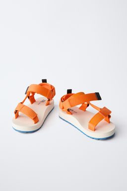 SANDALIA T?CNICA / Naranja - Zara фото 3