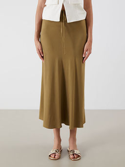 Beli Fermuarl? Keten Kar???ml? A Kesim Etek