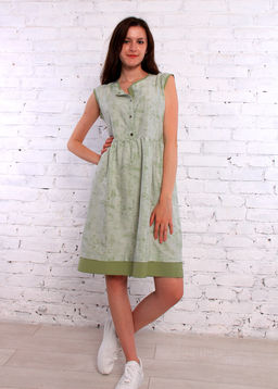 ПЛАТЬЕ ПЛ539 МЕНТОЛ - Assana фото 2