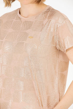 U. S. Polo Assn Женская разноцветная футболка с круглым вырезом - U.s. polo assn фото 7