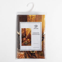 Полотенце Этель Лес, 4067 см, хлопок 100 %, саржа, 190 г/м фото 9