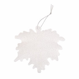 "SNOWEEKON" SNW-D151 Елочная игрушка 5 х 1 шт. СК/Распродажа №03 лист (белый)