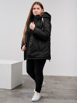 Куртка демисезонная Нэт черный - Yollochka фото 3