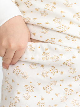 Пижама детская молочнаяжирафы