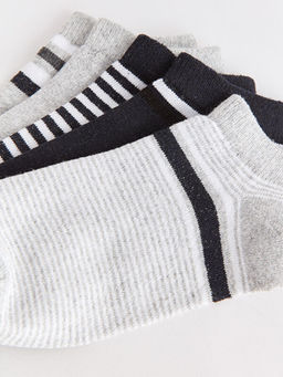 ?izgili Erkek ?ocuk Patik ?orap 5li - Waikiki фото 3