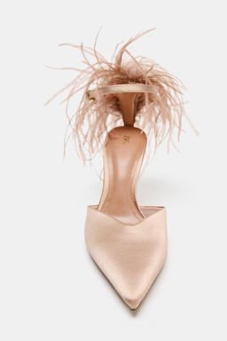 FEATHER HIGH HEELS - Zara фото 5