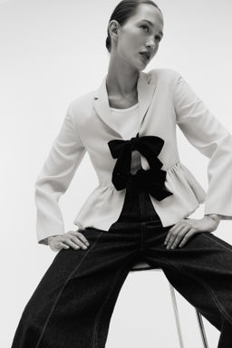 Blazer con bajo globo - H&m фото 2
