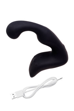 Стимулятор простаты Erotist Fifth, cиликон, черный, 14,1 см  фото 6