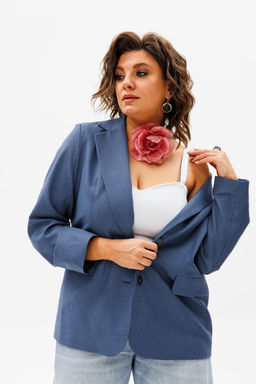 Жакет ANELLI 1471.1 черное море  фото 4