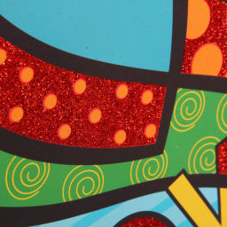 Пакет подарочный "LOVE" 18*23*8 см