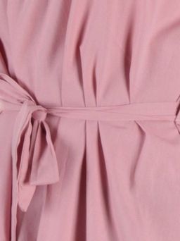 827 Платье хлопковое с поясом Fashion