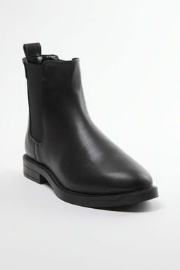 Trendyolmilla Shoes Siyah Lastikli K?sa Duz Topuklu Chealsea Kad?n Bot 
TAKAW25BO00019  фото 8