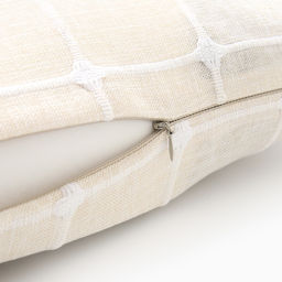 Наволочка декоративная Этель Квадраты цвет молочный,45х45 см полиэстер  фото 4