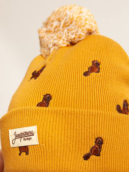 Шапка ЗАПОРОЖЕЦ Bober MUSTARD YELLOW  фото 4