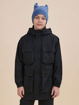 PELICAN, ветровка для мальчиков, Черный  фото 2