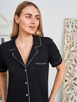 РАСПРОДАЖА Пижама Лолита_О151/черный - Ihomelux фото 13