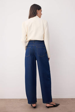 Mavi Yuksek Bel Bol Kesim Baggy Jeans TWOAW26JE00088 - Trendyolmilla фото 4