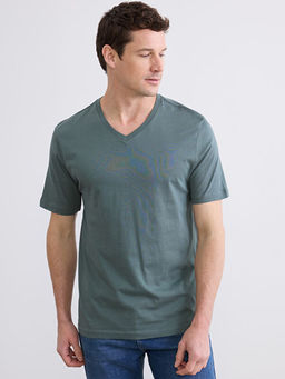 V Yaka Penye Erkek Ti??rt