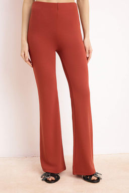 Siyah Fitted/Vucuda Oturan Kal?n Ask?l? Kolsuz Interlok Orme Alt-Ust Tak?m TWOSS26AU00088 - Trendyolmilla фото 7