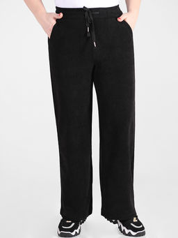 Брюки из вельвета на резинке повседневные женские - Almond фото 3