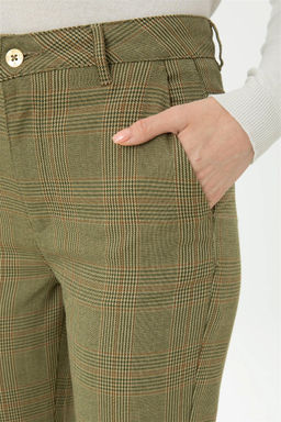 Женские брюки из плотной ткани светло-хаки - U.s. polo assn фото 12