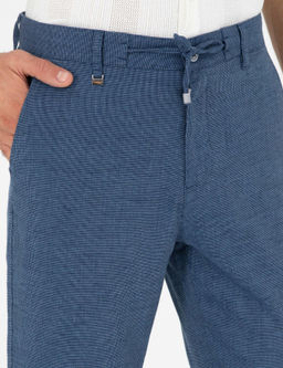 Брюки из парусины цвета индиго-морковки - Cacharel фото 5