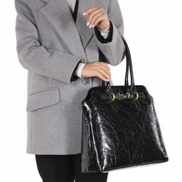 Сумка 6069Q black Polina&Eiterou