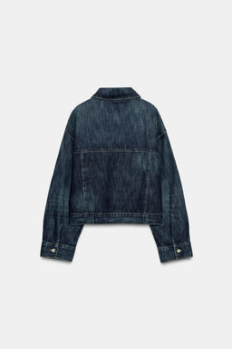 TRF TAB DENIM JACKET - Zara фото 4