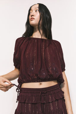 Blusa brillante - H&m фото 4
