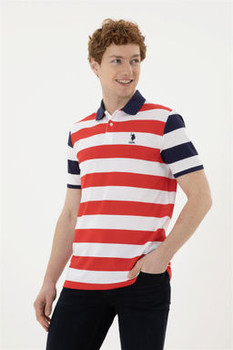 Мужская красная футболка