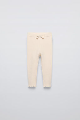 KNIT BOW LEGGINGS