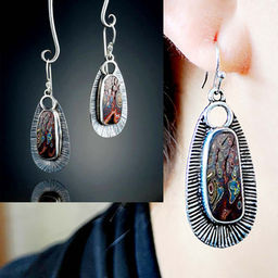 Серьги на крючках арт. 13 4012 (id 279341) - Rada фото 3