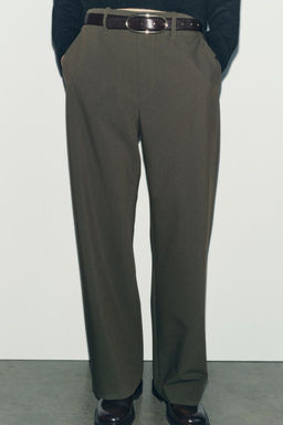 ZW COLLECTION STRAIGHT-FIT TROUSERS - Zara фото 11