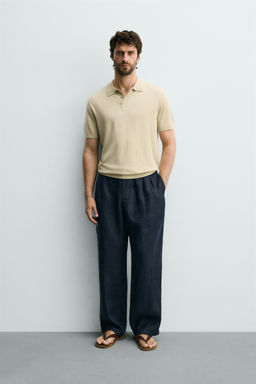 POLO PUNTO REGULAR FIT / Verde claro