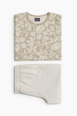 Camiseta y pantalon corto de pijama Regular Fit - H&m фото 5